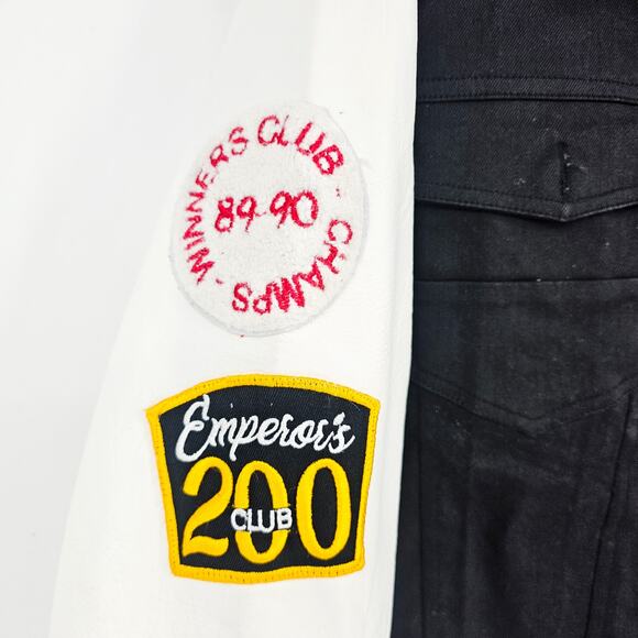 Iro Ochi 1990 Letterman Varsity Jacket Champions Cup Men's Size M 3649 - Picture 5 of 7